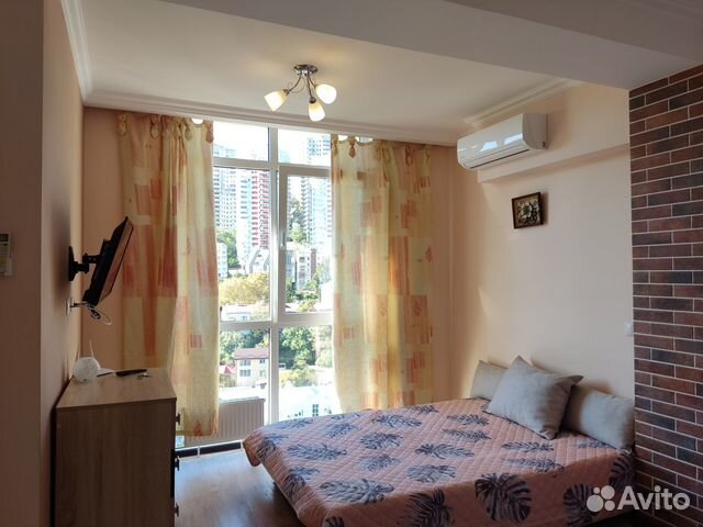 

Квартира-студия, 32 м², 2 кровати