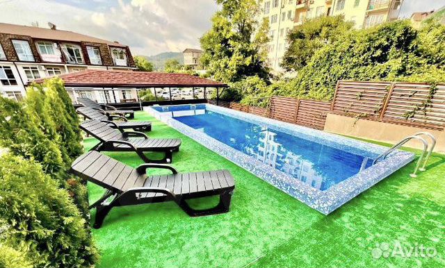 

Квартира-студия, 30 м², 2 кровати