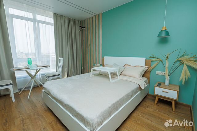 

Квартира-студия, 27 м², 1 кровать
