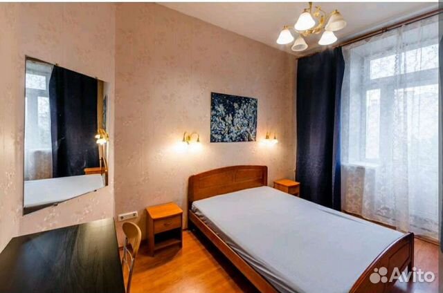

1-к. квартира, 60 м², 3 кровати