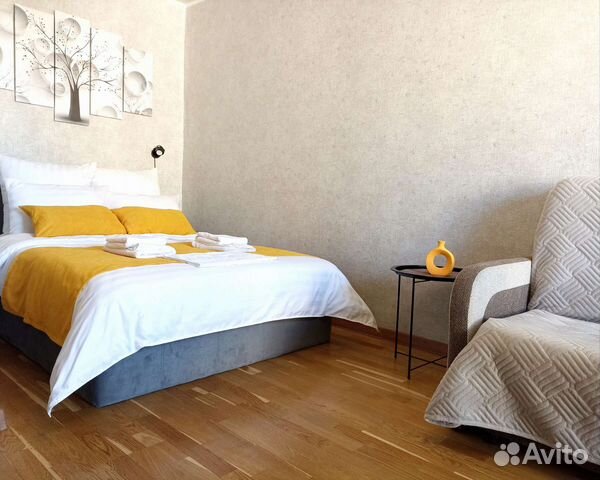

1-к. квартира, 34 м², 2 кровати