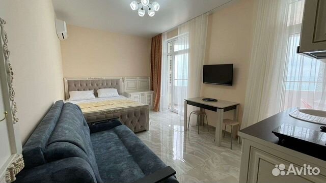 

Квартира-студия, 22 м², 2 кровати