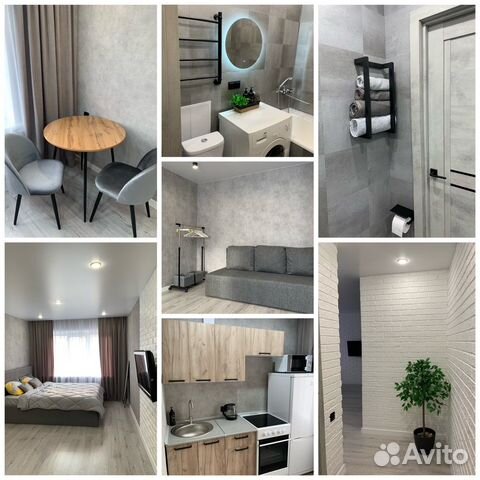 

1-к. квартира, 30 м², 2 кровати