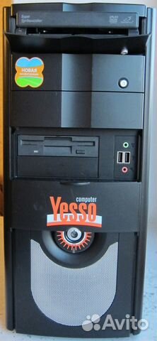 Компьютер 2 ядра 2 Gb. Windows 10. Доставка