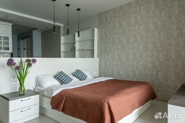 

Квартира-студия, 42,7 м², 3 кровати