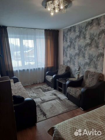 

1-к. квартира, 30 м², 2 кровати