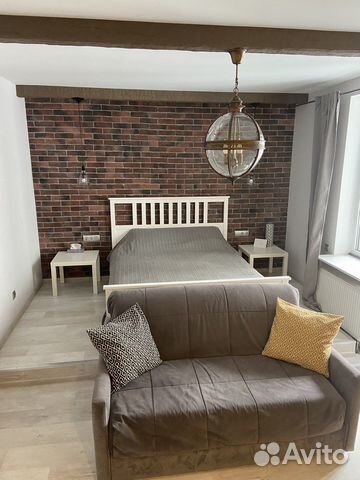 

Квартира-студия, 32 м², 2 кровати