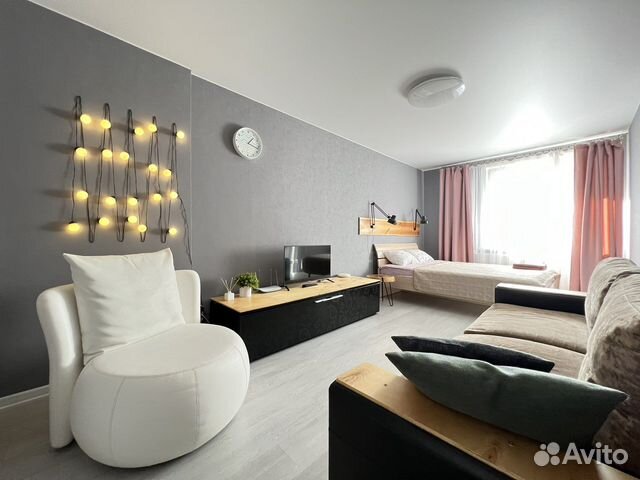 

1-к. квартира, 45 м², 2 кровати