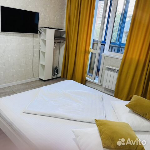 

Квартира-студия, 35 м², 1 кровать