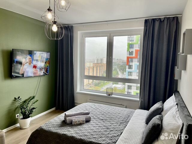 

Квартира-студия, 25 м², 2 кровати