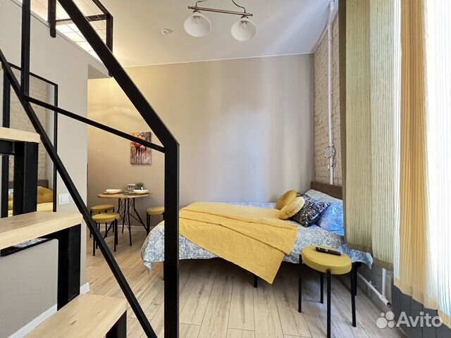 

Квартира-студия, 20 м², 2 кровати