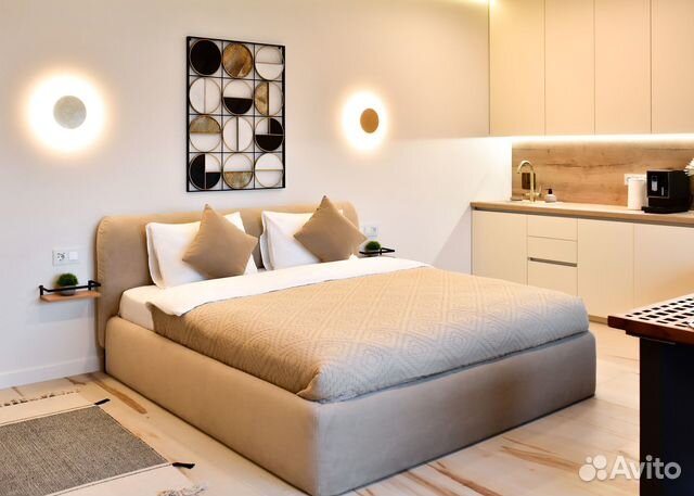 

Квартира-студия, 30 м², 1 кровать