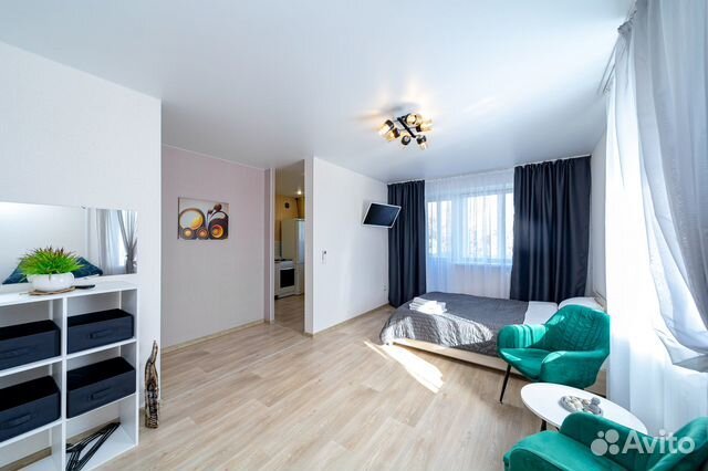 

1-к. квартира, 37 м², 2 кровати