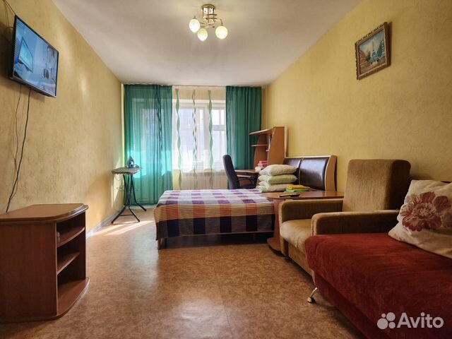 

1-к. квартира, 42 м², 3 кровати