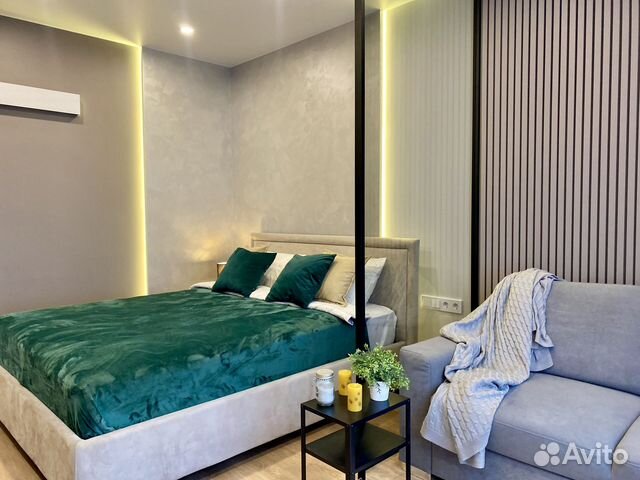 

1-к. квартира, 52 м², 2 кровати