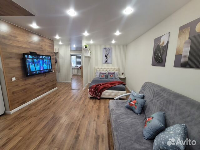 

Квартира-студия, 40 м², 2 кровати