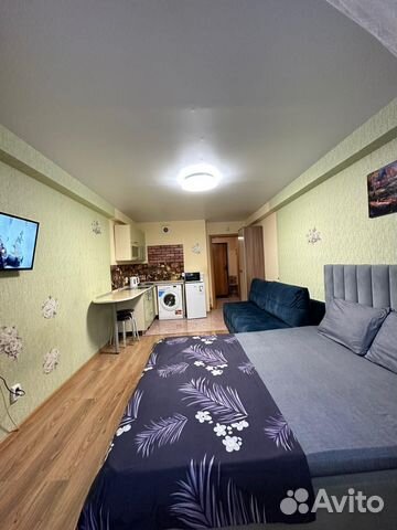 

Квартира-студия, 28 м², 2 кровати
