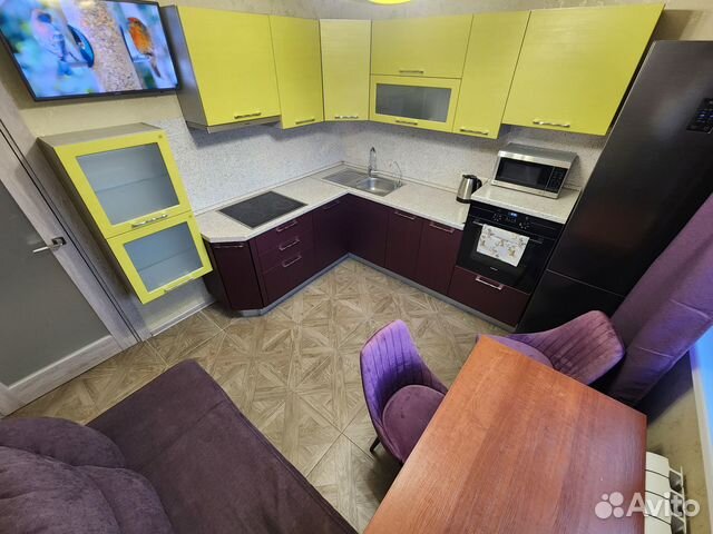 

1-к. квартира, 37 м², 2 кровати