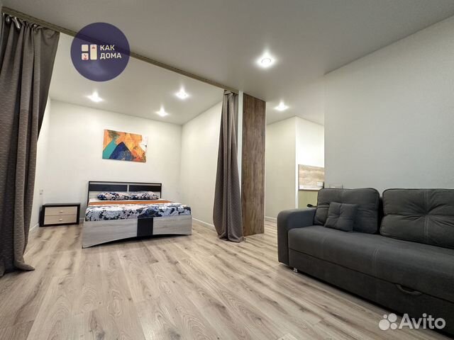 

1-к. квартира, 44 м², 2 кровати