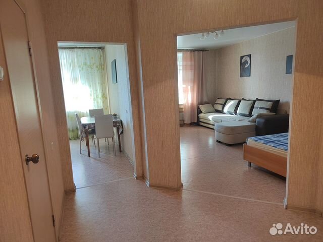 

1-к. квартира, 44 м², 2 кровати