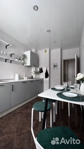 

1-к. квартира, 34 м², 2 кровати