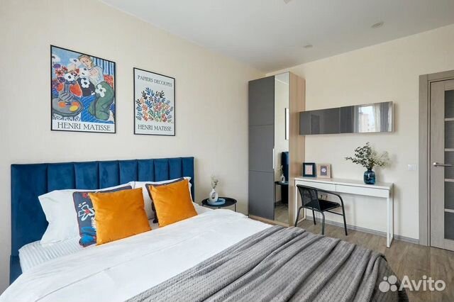 

1-к. квартира, 37 м², 1 кровать