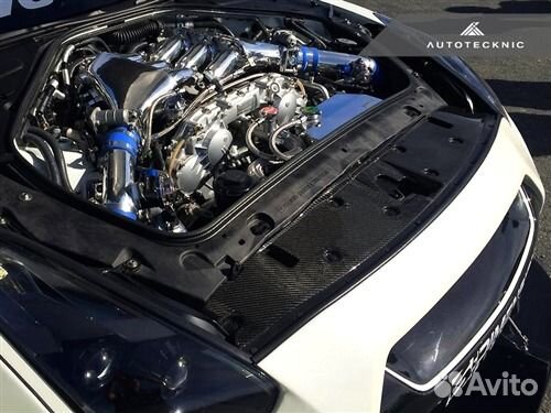 Карбон пластина радиатора nissan GTR (Autotecknic) Карбон пластина радиатора nissan GTR (Autotecknic)