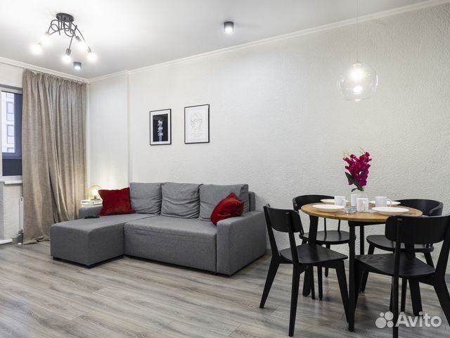 

1-к. квартира, 42 м², 2 кровати