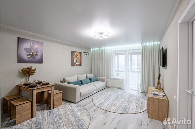 

1-к. квартира, 48 м², 2 кровати