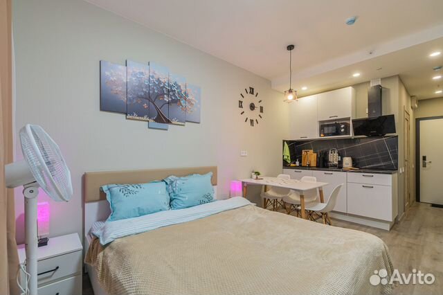 

Квартира-студия, 25 м², 1 кровать