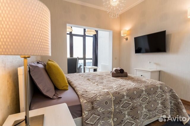 

1-к. квартира, 53,2 м², 2 кровати