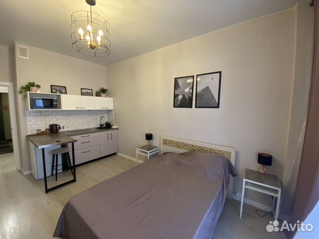 

Квартира-студия, 24 м², 2 кровати