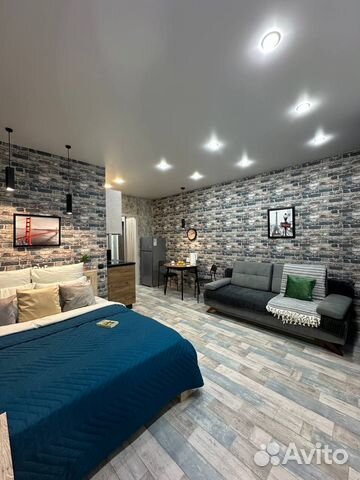 

Квартира-студия, 30 м², 2 кровати