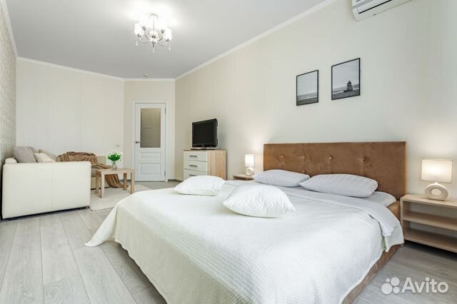 

1-к. квартира, 40 м², 2 кровати