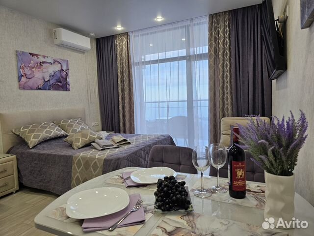 

Квартира-студия, 34 м², 3 кровати