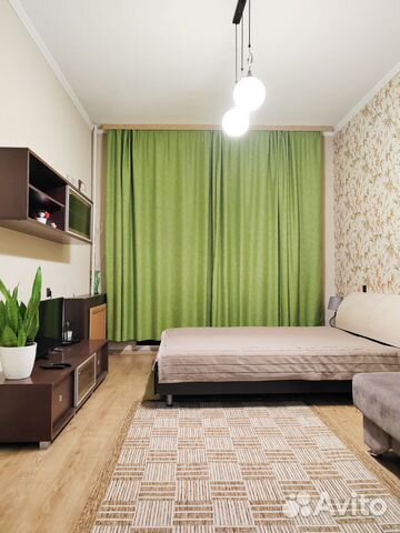 

Квартира-студия, 32,7 м², 2 кровати