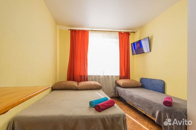

Квартира-студия, 15 м², 2 кровати