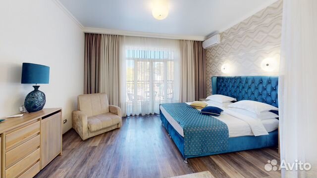 

Квартира-студия, 50 м², 2 кровати