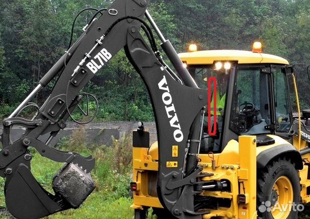 Стекло заднее для volvo BL61-71 2009 г. в. и далее