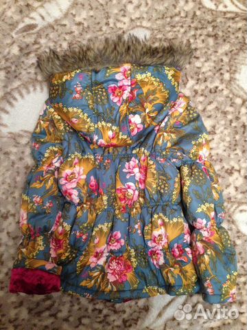 Куртка демисезонная для девочки Kenzo оригинал Куртка демисезонная для девочки Kenzo оригинал