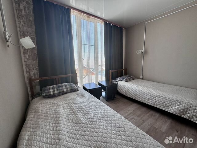 

1-к. квартира, 56 м², 2 кровати