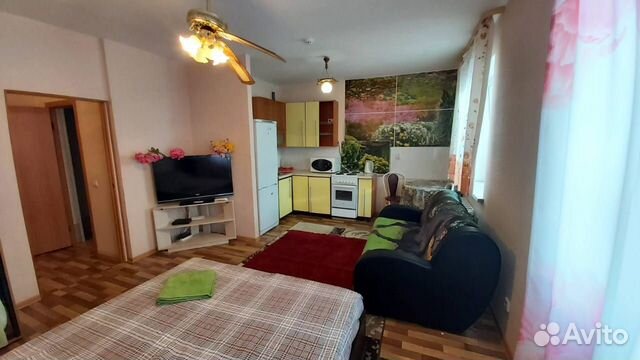 

Квартира-студия, 30 м², 2 кровати