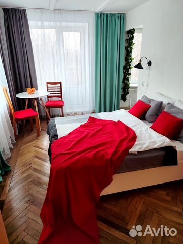 

1-к. квартира, 42 м², 2 кровати