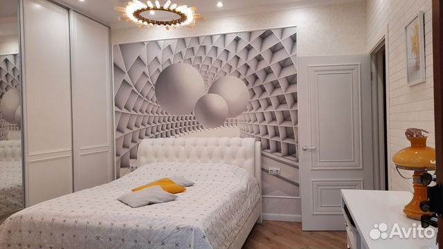 

1-к. квартира, 52 м², 2 кровати