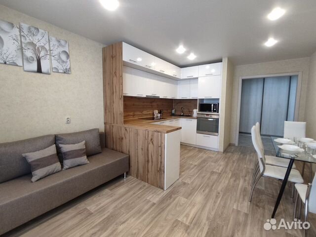 

1-к. квартира, 45 м², 2 кровати