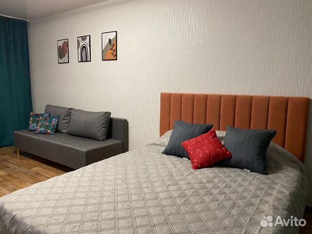 

1-к. квартира, 37 м², 2 кровати