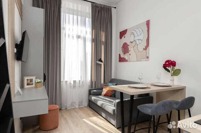 

Квартира-студия, 22 м², 1 кровать