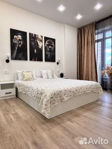 

1-к. квартира, 45 м², 2 кровати