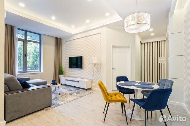 

1-к. квартира, 66 м², 2 кровати