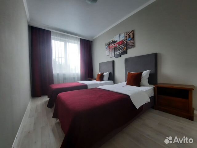 

1-к. квартира, 40 м², 3 кровати